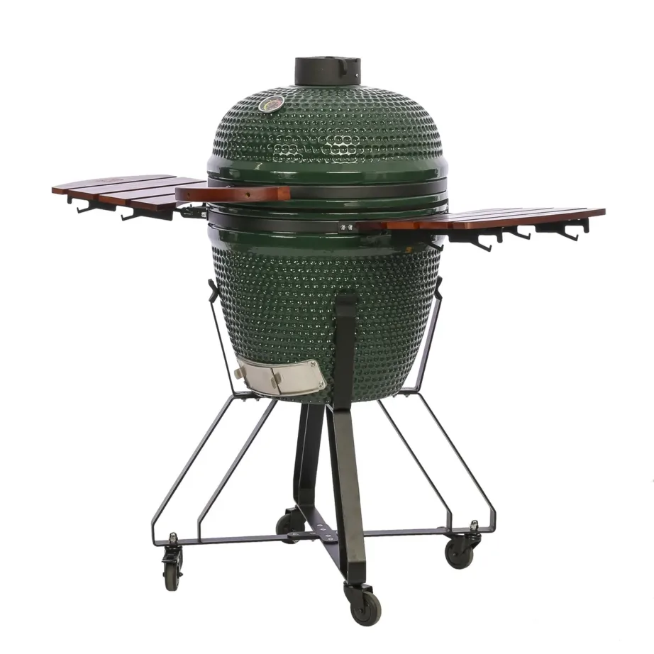 TunaBone Kamado Classic 21″ M roheline keraamiline grill, läbimõõt 55 cm – 15