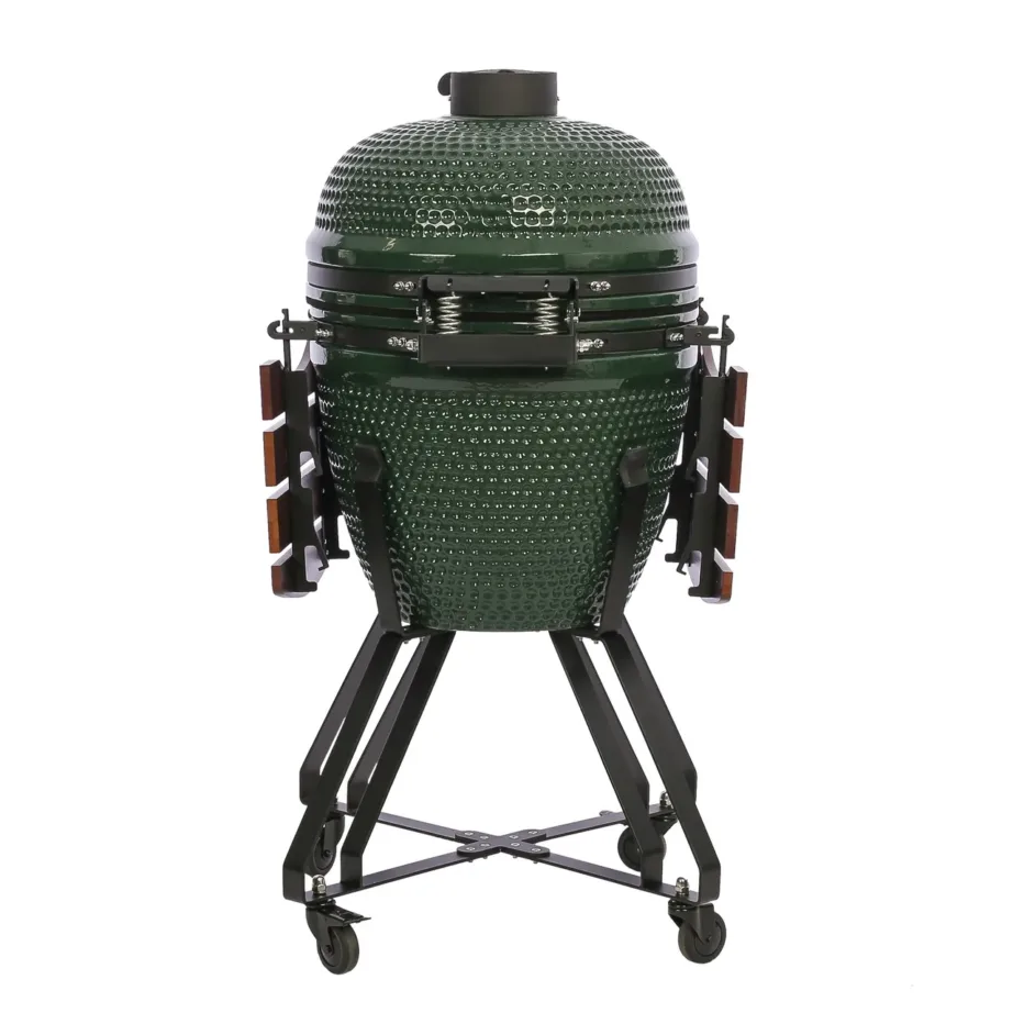 TunaBone Kamado Classic 21″ M roheline keraamiline grill, läbimõõt 55 cm – 6