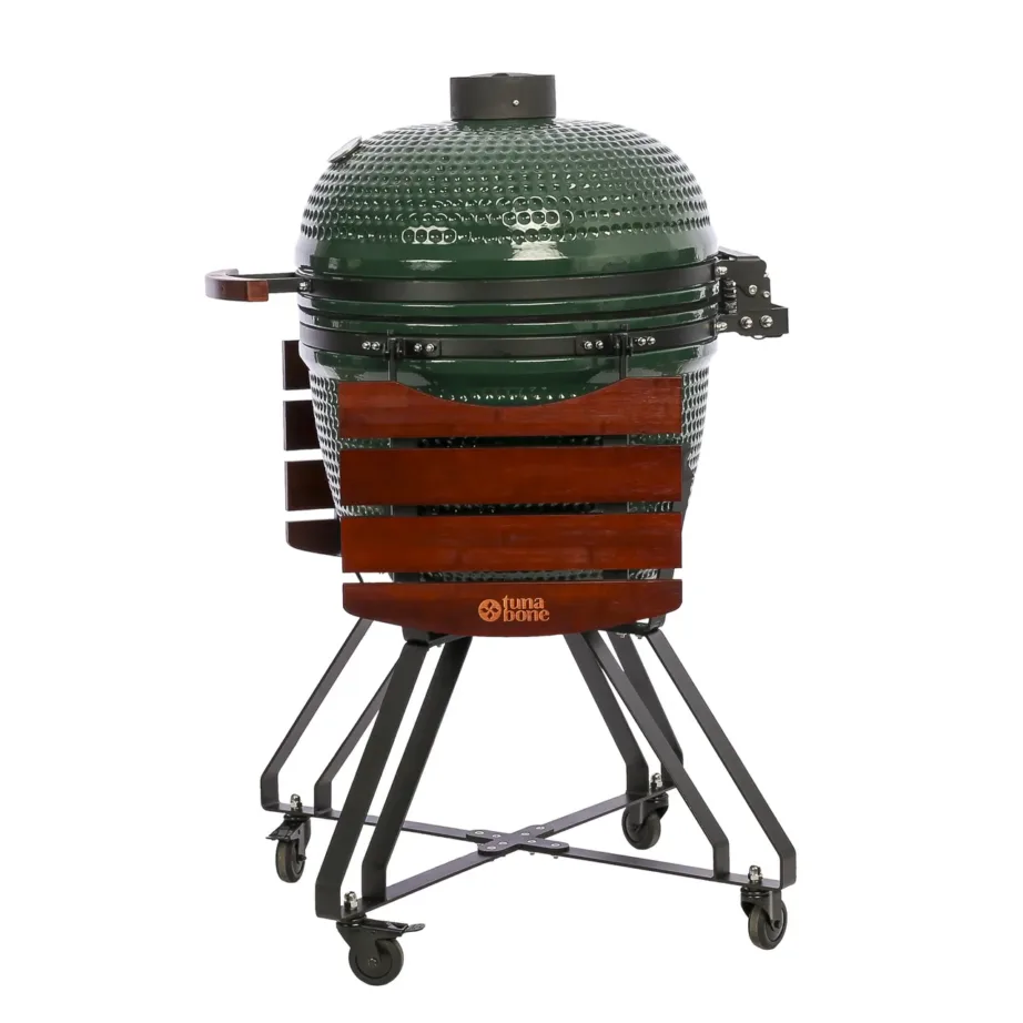 TunaBone Kamado Classic 23″ L roheline grill keraamikast 10–12-le koos tarvikutega – 12