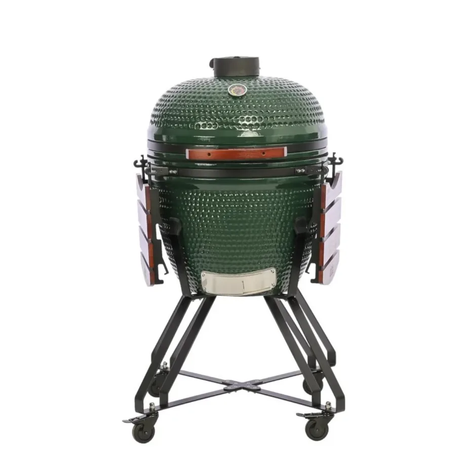TunaBone Kamado Classic 23″ L roheline grill keraamikast 10–12-le koos tarvikutega – 13