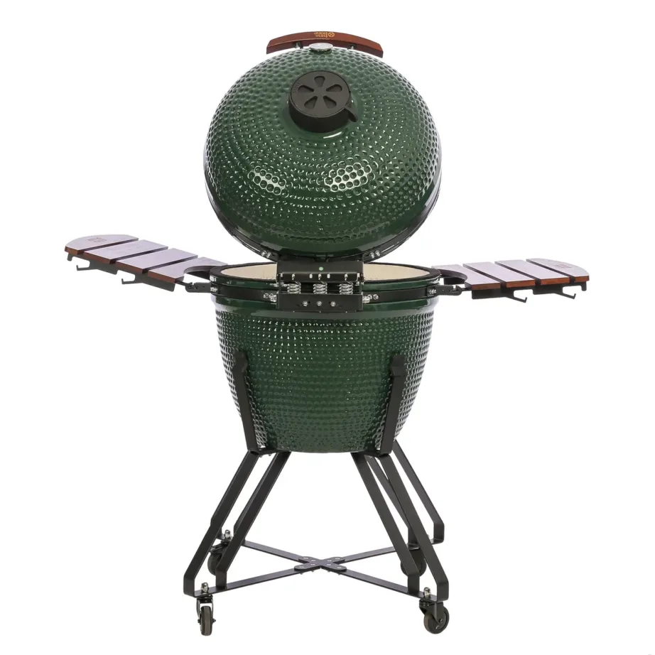 TunaBone Kamado Classic 23″ L roheline grill keraamikast 10–12-le koos tarvikutega – 7
