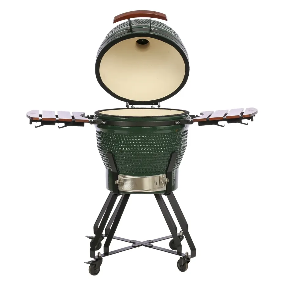 TunaBone Kamado Pro 22″ M roheline keraamiline grill 8-le koos tarvikutega – 10