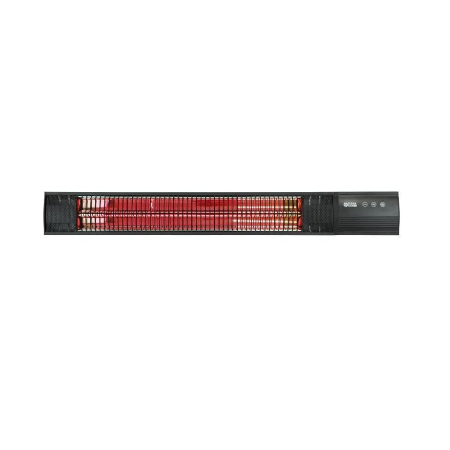 TunaBone TB2580W-01 must seinale kinnitatav 2500 W infrapuna terrassisoojendi IP55