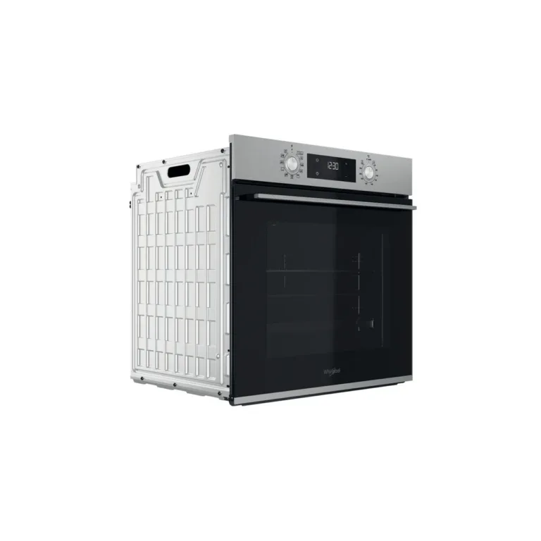 sisseehitatav roostevaba elektriahi Whirlpool OMK58HU1X avatud uks