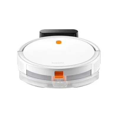 valge märg-kuiv robottolmuimeja Xiaomi E5 eestvaates