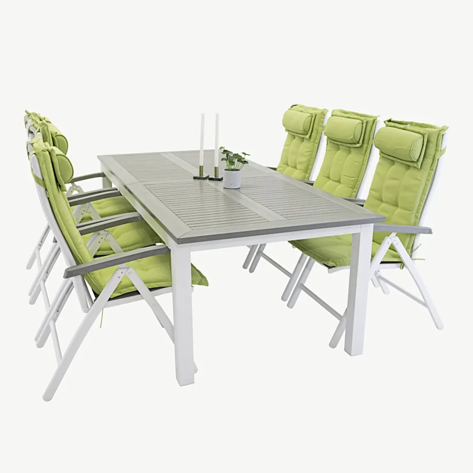 Laimiroheline positsioonipadi peatoega õuemööblile, 116×46 cm (polüester), 1102-327 – 3