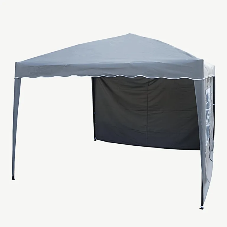 Easy Up hall kokkupandav aiatelk (alumiinium-terasraam, 295×295 cm) - 1526-685