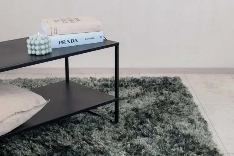 Tume roheline kõrge karvaga pehme vaip Natta, 230 x 160 cm - 15513-354