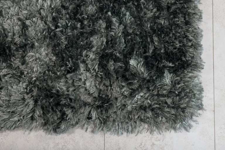 Tumeroheline madala karvasega vaip Natta, 290x200 cm, polüester-puuvill - 15514-354