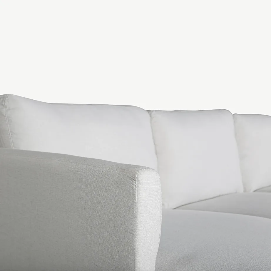 Helebeež U-kujuline nurgadiivan Zoom mustadel terasjalgadel, 15559-660 – 5