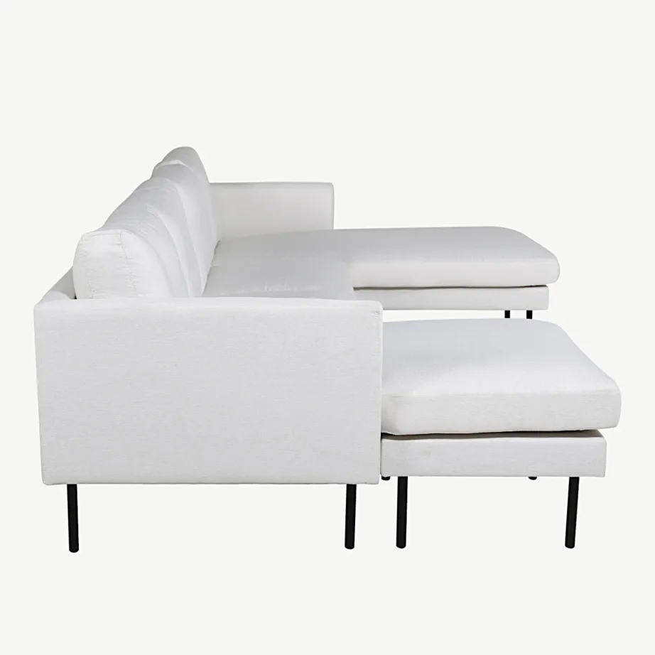 Helebeež U-kujuline nurgadiivan Zoom mustadel terasjalgadel, 15559-660 – 7