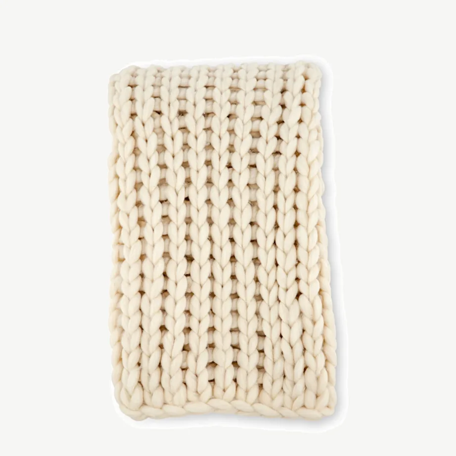 Kate murdvalge polüesterpleed (130 × 170 cm), 15940-202 – 2