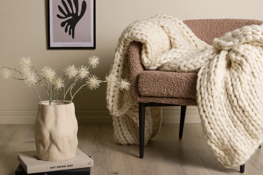 Kate murdvalge polüesterpleed (130 × 170 cm), 15940-202 – 7