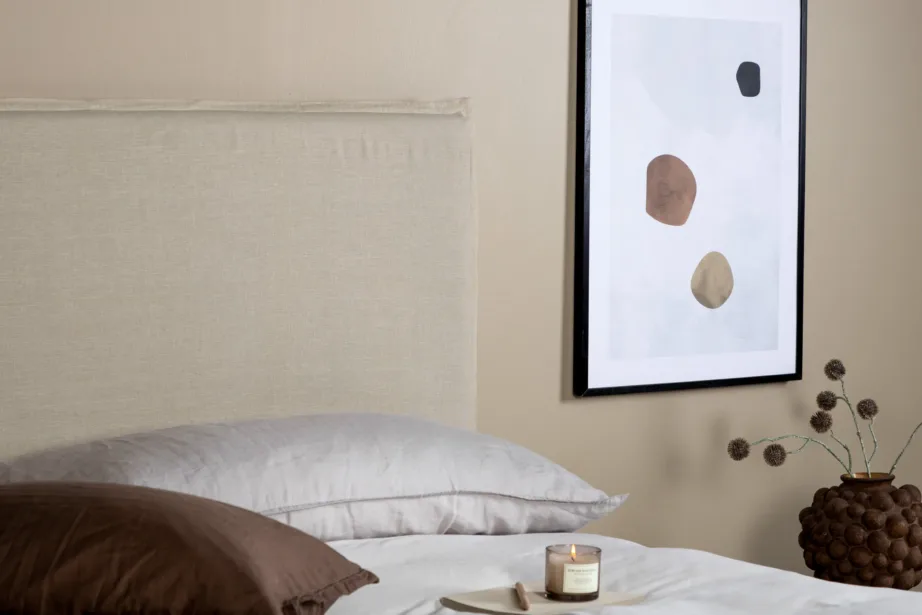 Beež linane peatsikate Signe, 180 × 140 cm, 15973-602 – 5