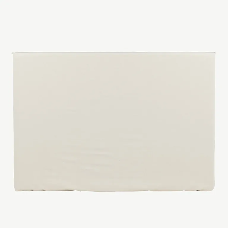 Saga voodipeatsi kate, 100% puuvillast, murdvalge, 180 x 140 cm - 15976-501