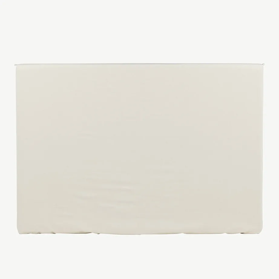 Saga voodipeatsi kate, 100% puuvillast, murdvalge, 180 x 140 cm, 15976-501 – 2