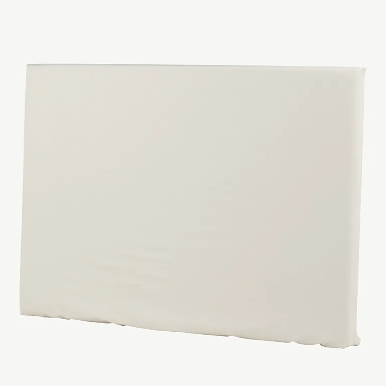Saga voodipeatsi kate, 100% puuvillast, murdvalge, 180 x 140 cm - 15976-501