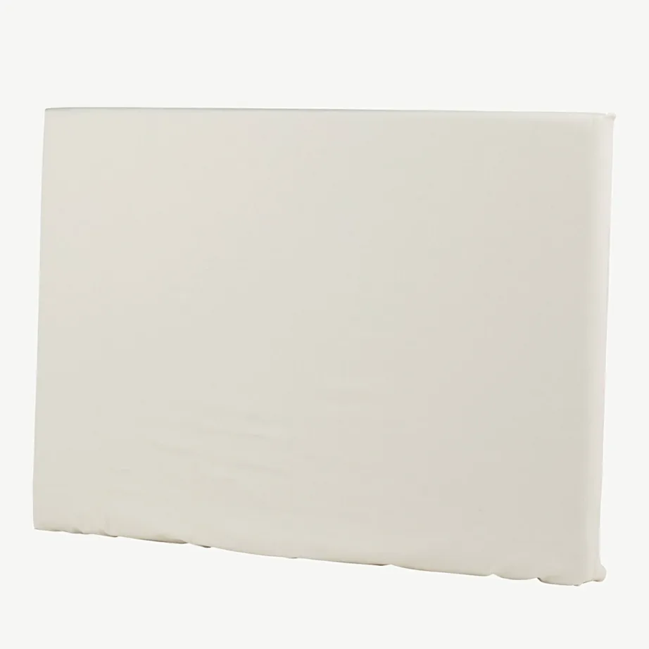 Saga voodipeatsi kate, 100% puuvillast, murdvalge, 180 x 140 cm, 15976-501