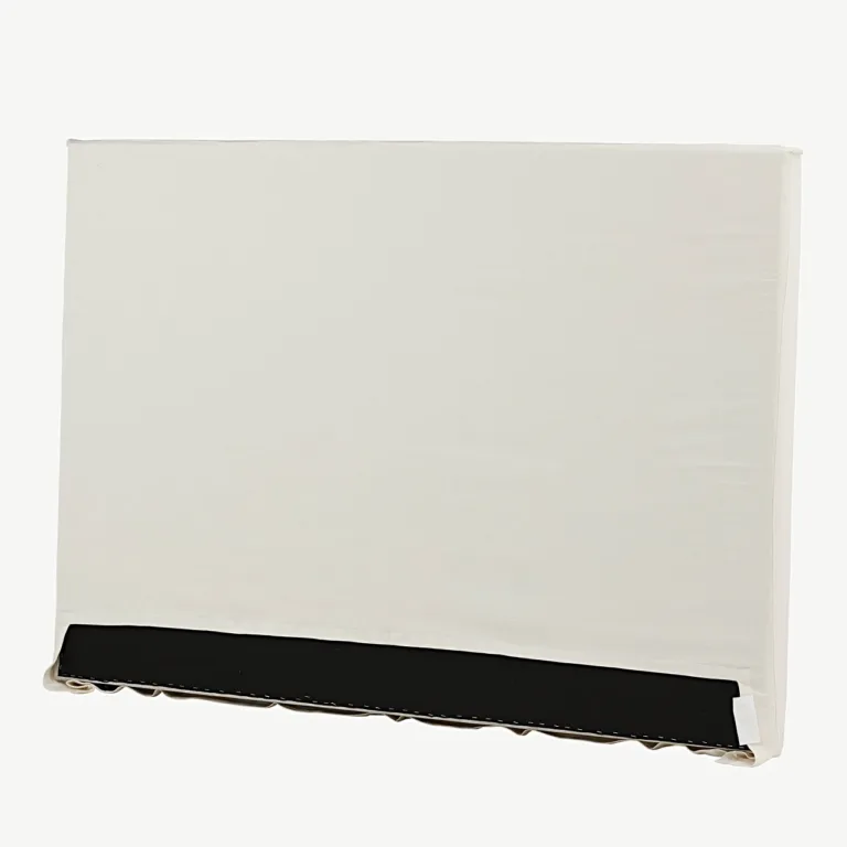 Saga voodipeatsi kate, 100% puuvillast, murdvalge, 180 x 140 cm - 15976-501