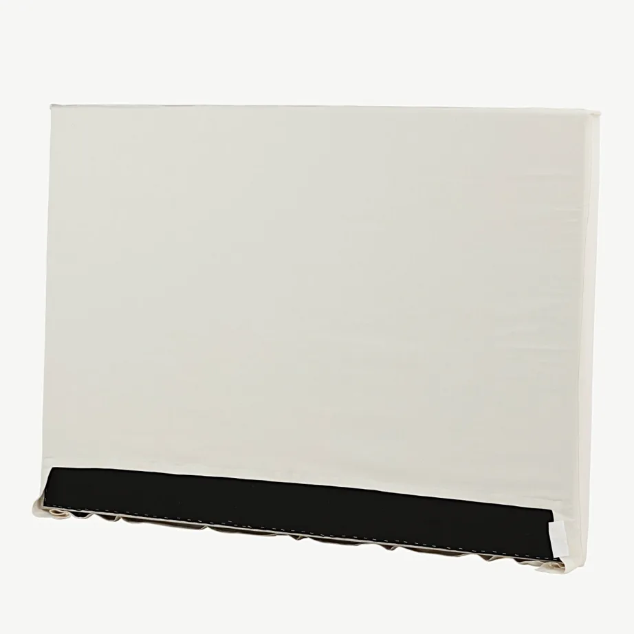 Saga voodipeatsi kate, 100% puuvillast, murdvalge, 180 x 140 cm, 15976-501 – 5