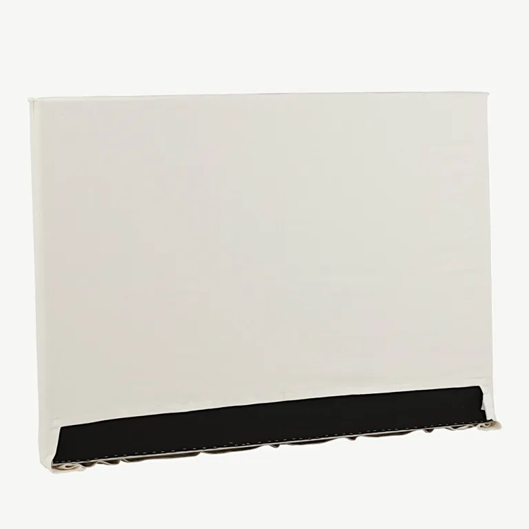 Saga voodipeatsi kate, 100% puuvillast, murdvalge, 180 x 140 cm - 15976-501