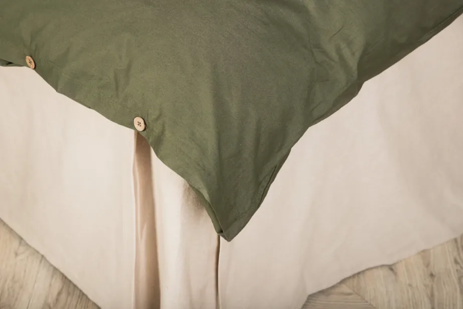 Joar puuvillane voodipesukomplekt sammalrohelises toonis, 150×200 cm, 16016-504 – 5