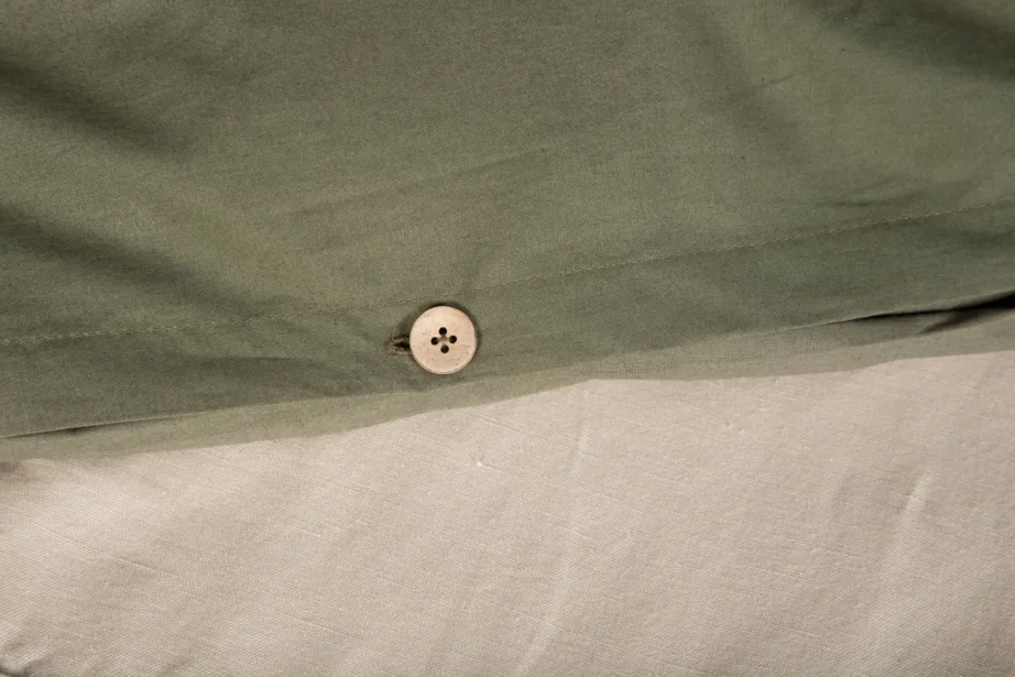 Joar puuvillane voodipesukomplekt sammalrohelises toonis, 150×200 cm, 16016-504 – 6