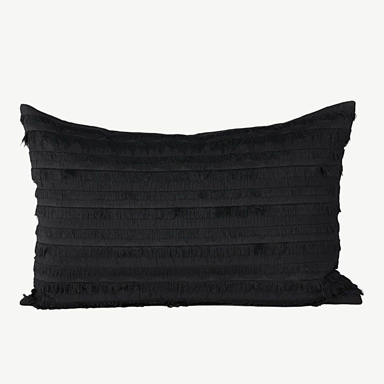 Must puuvillane dekoratiivpadjakatte Edith 40 × 60 cm - 16070-500