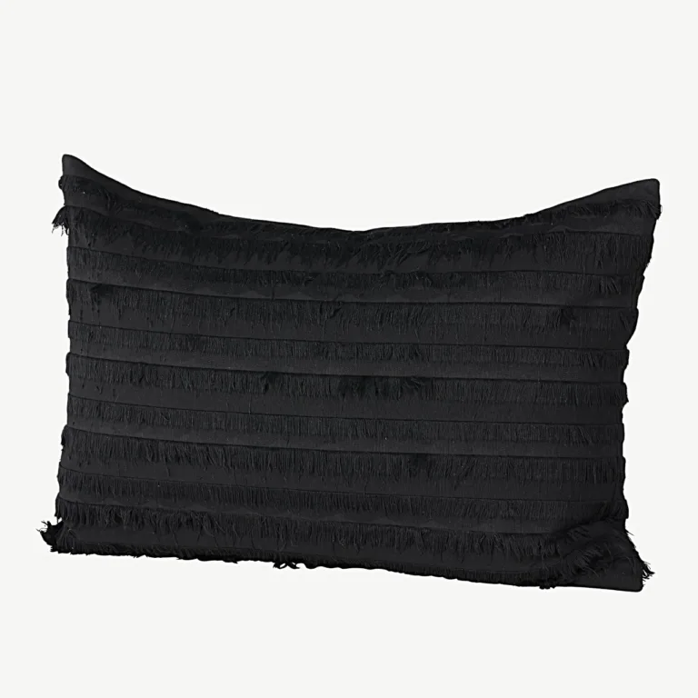 Must puuvillane dekoratiivpadjakatte Edith 40 × 60 cm - 16070-500