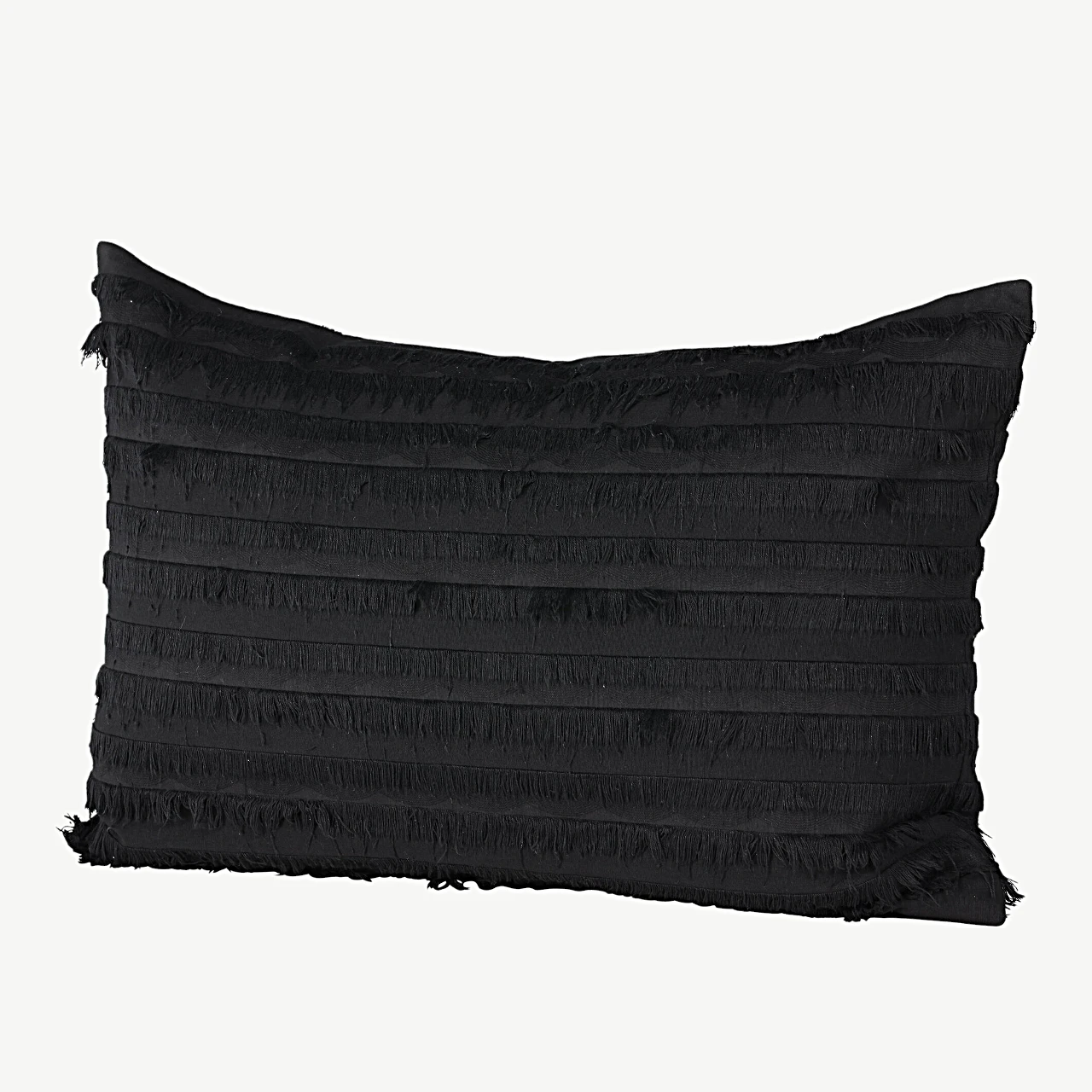 Must puuvillane dekoratiivpadjakatte Edith 40 × 60 cm - 16070-500