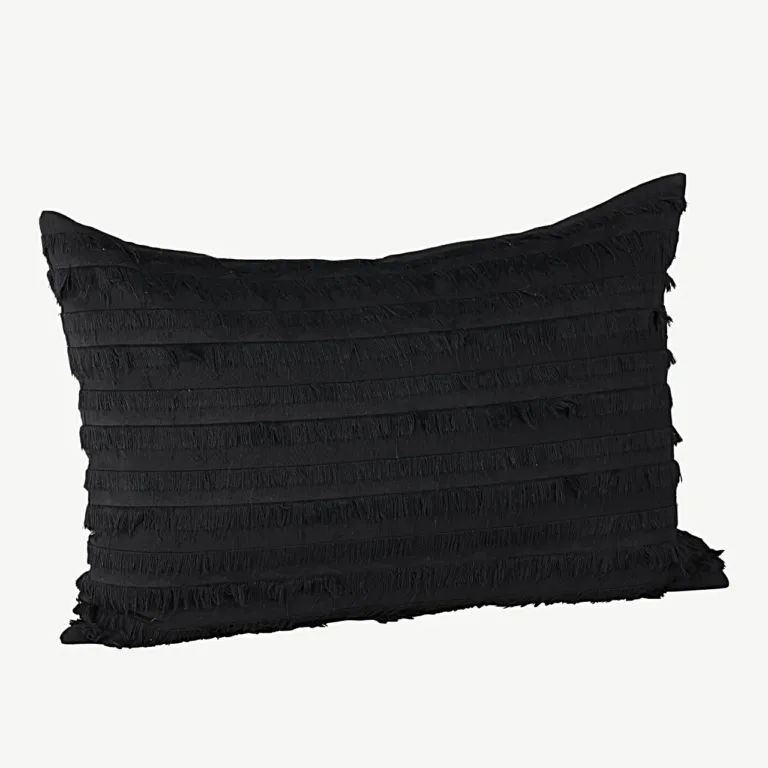 Must puuvillane dekoratiivpadjakatte Edith 40 × 60 cm - 16070-500