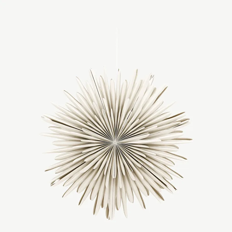 Beežist paberist tähekujuline laelamp Sälen, 60 cm - 20032-102