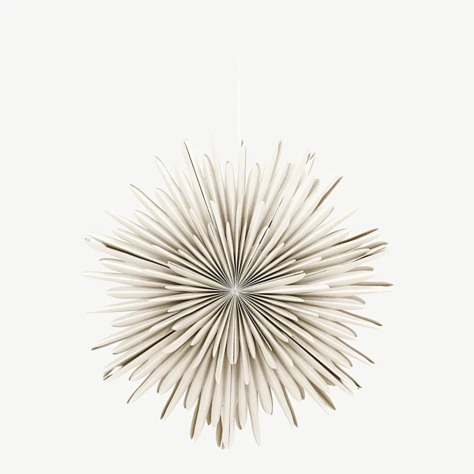 Beežist paberist tähekujuline laelamp Sälen, 60 cm, 20032-102 – 3