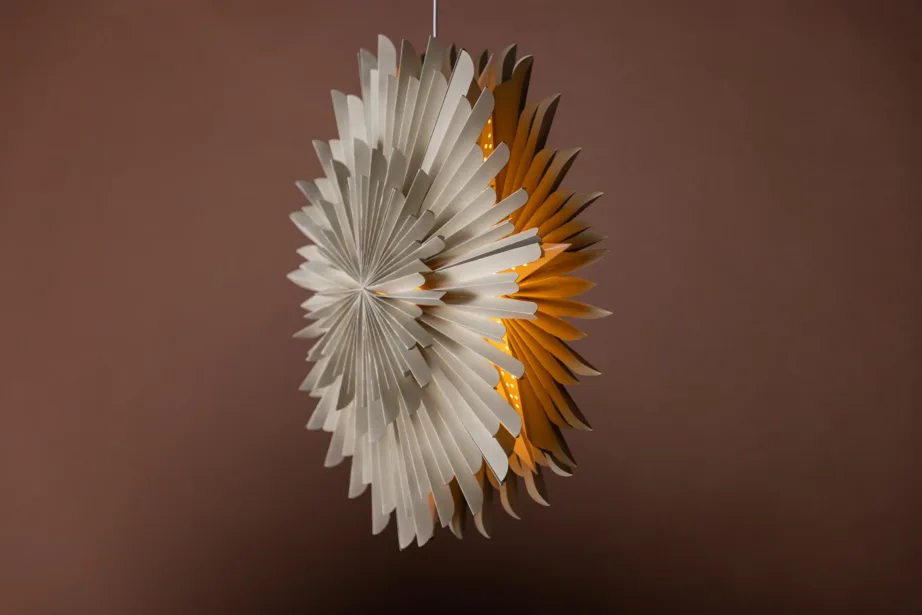 Beežist paberist tähekujuline laelamp Sälen, 60 cm, 20032-102 – 7