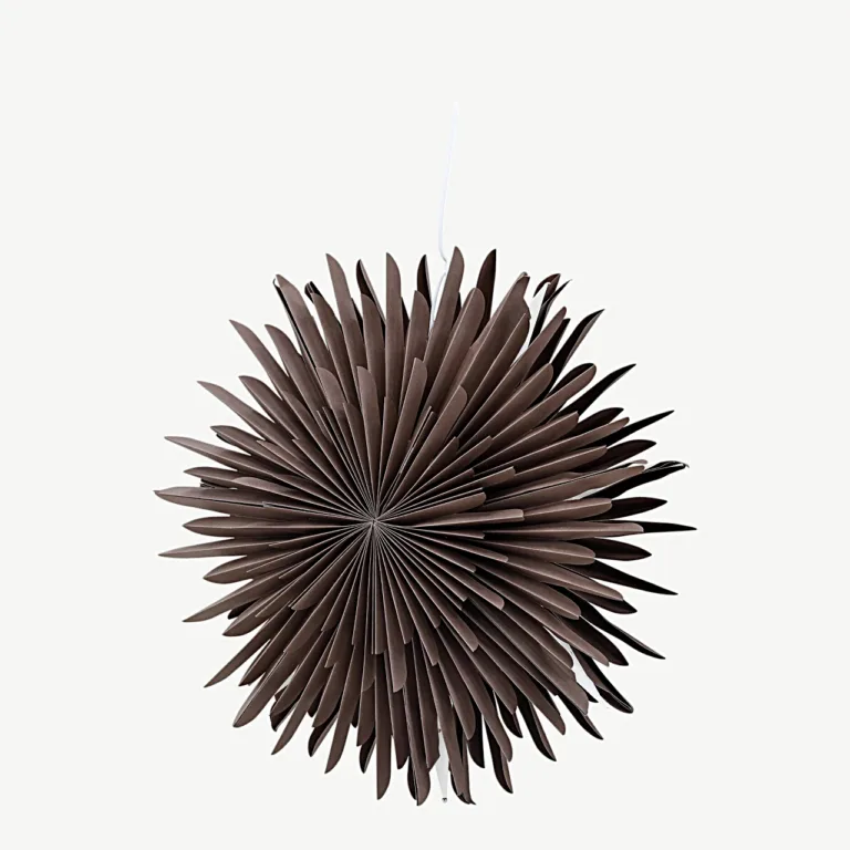Säleni hallikasbeež paberist tähekujuline rippvalgusti, 60 cm - 20032-125