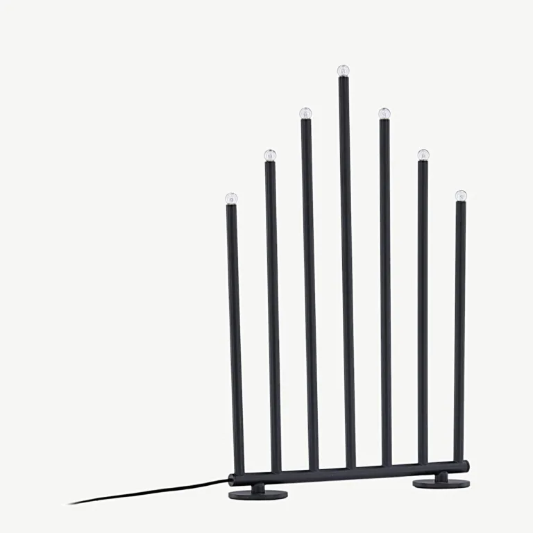 Reguleeritava kirkusega mustast terasest advendiküünlajalg Björnfjället, 50 cm - 20067-100