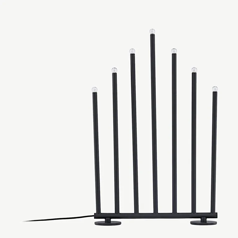 Reguleeritava kirkusega mustast terasest advendiküünlajalg Björnfjället, 50 cm - 20067-100