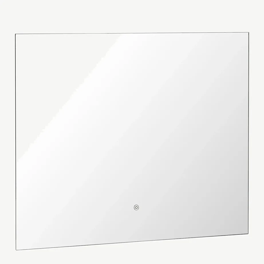 Puutetundliku LED-valgustusega hõbedase viimistlusega Bridgeporti klaaspeegel 90 × 70 cm, 59176-331 – 7