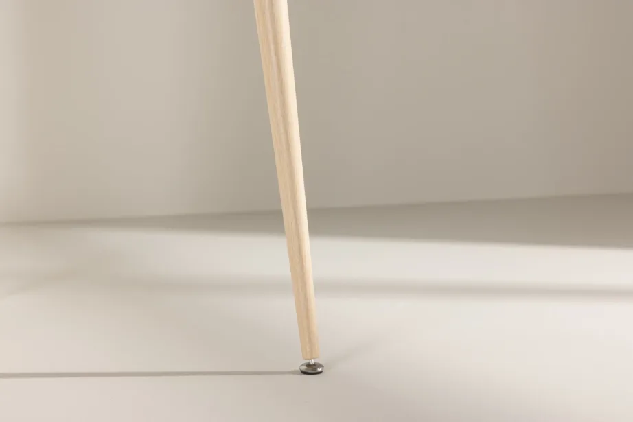 Valge peitsiga baarilaud Plaza (MDF, terasest jalad, ø70 cm, 105 cm kõrge), 61115-130 – 6