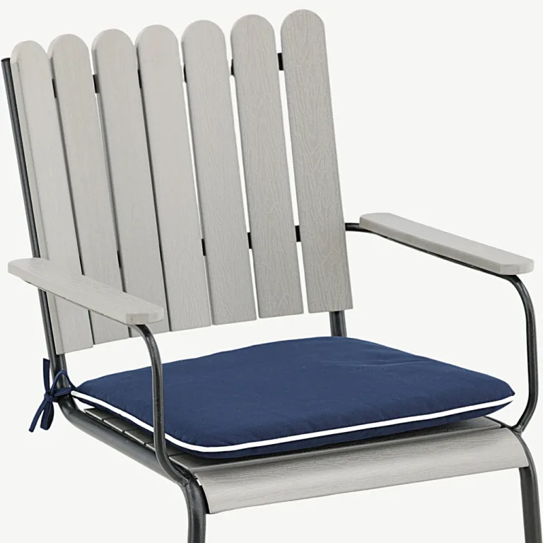 Sinine istmepadi Holmsundi aiatoolile, polüester, 39 x 46,5 cm - 65-302