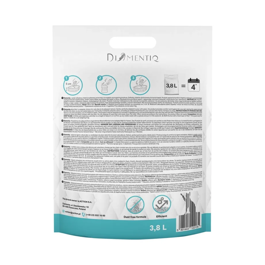 DIAMENTIQ Ocean Breeze 3,8L silikageelist kassiliiv, antibakteriaalne – 4