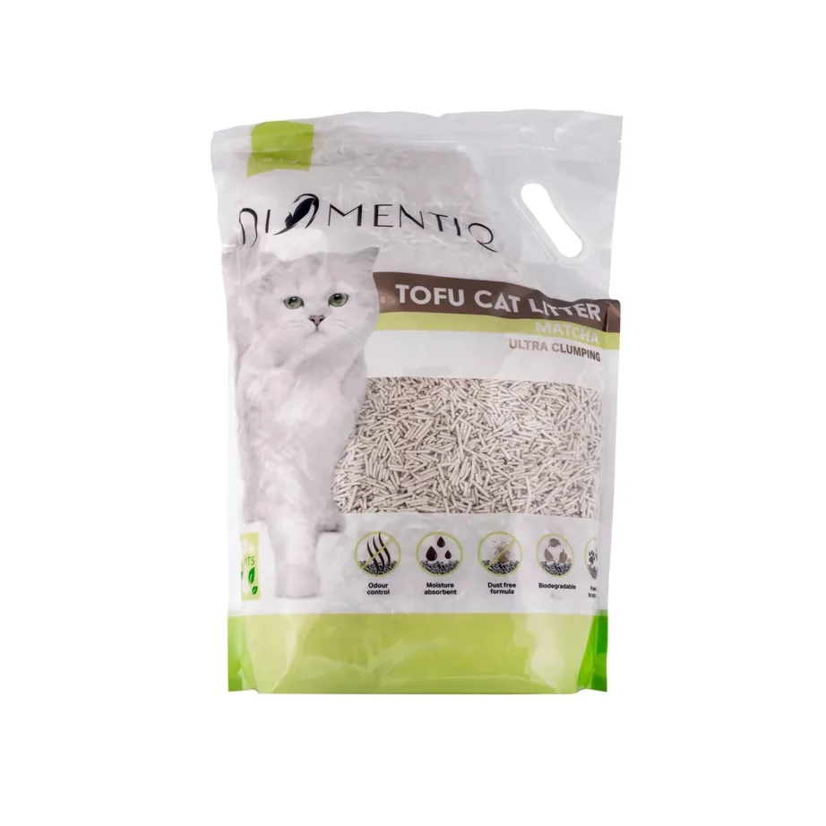 DIAMENTIQ Tofu Matcha Ultra 4 kg taimne klombistuv biolagunev kassiliiv maisitärklise ja hernekiuga – 2