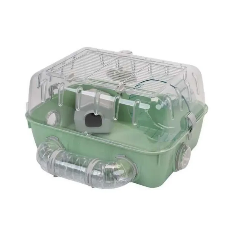 Roheline Ferplast Combi 1 hamsteripuur jooksurattaga