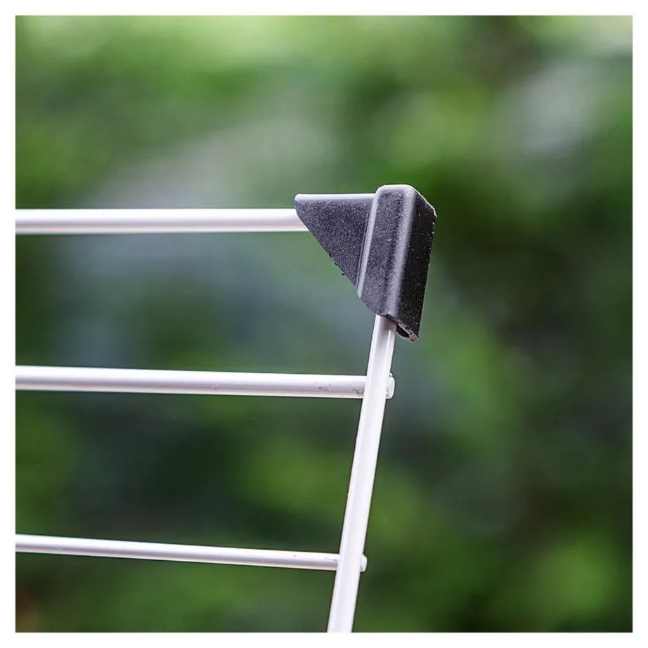 Ferplast Rabbit 100 95x57x46 cm metallist ja plastikust hall puur jänesele joogipudeli, kausi ja põrandaga – 12