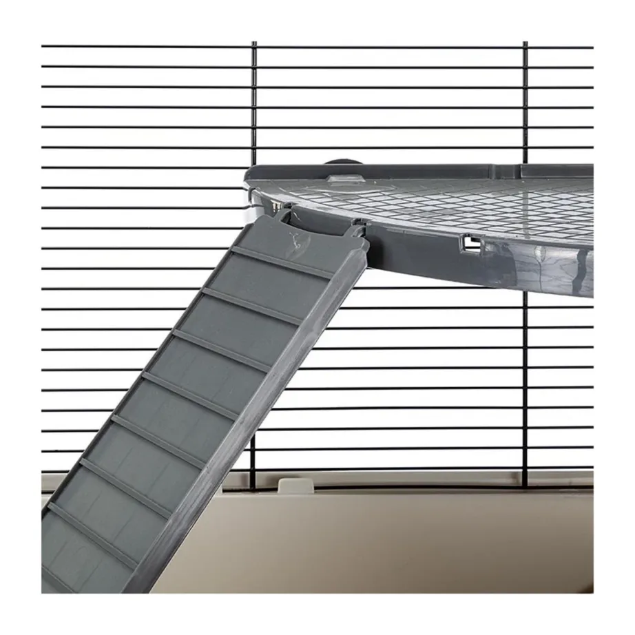 Ferplast Furet Plus 78x48x70 cm metall-plastik puur tuhkrule ja närilisele, hall – 9