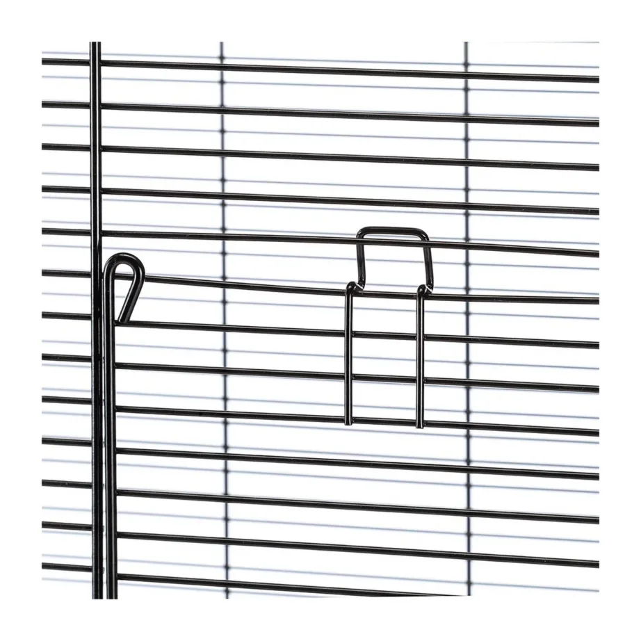 Ferplast Furet Plus 78x48x70 cm metall-plastik puur tuhkrule ja närilisele, hall – 10