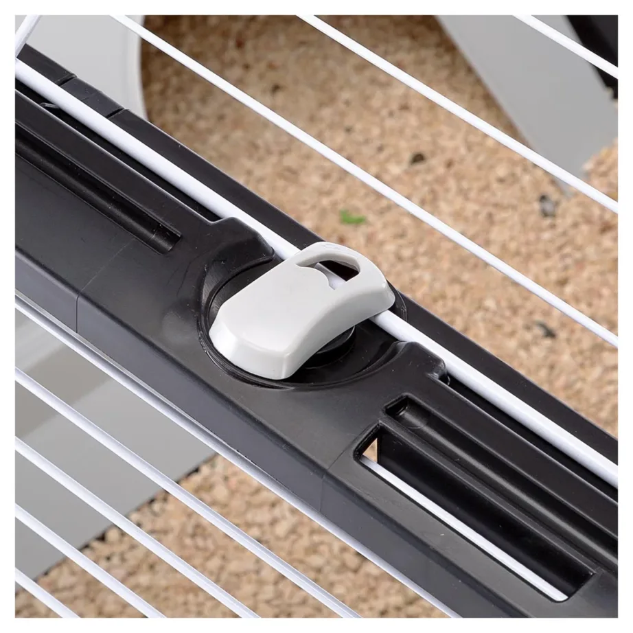 Ferplast Casita 100 96x56x57 cm must puur küülikutele ja merisigadele, joogipudeli ja kausiga – 5