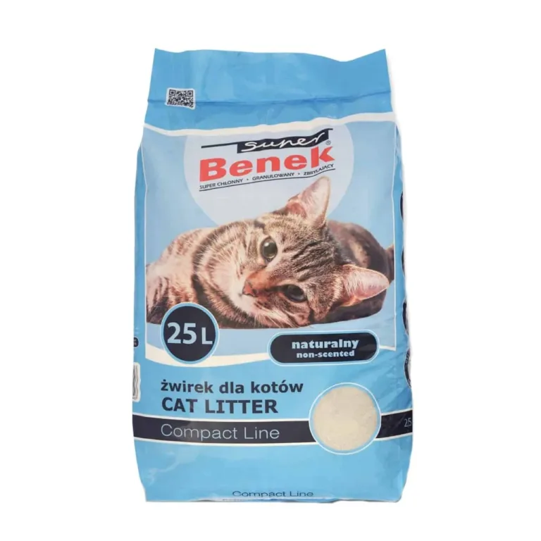 Beez bentoniit kassiliiv 25L Super Benek Compact Natural kott