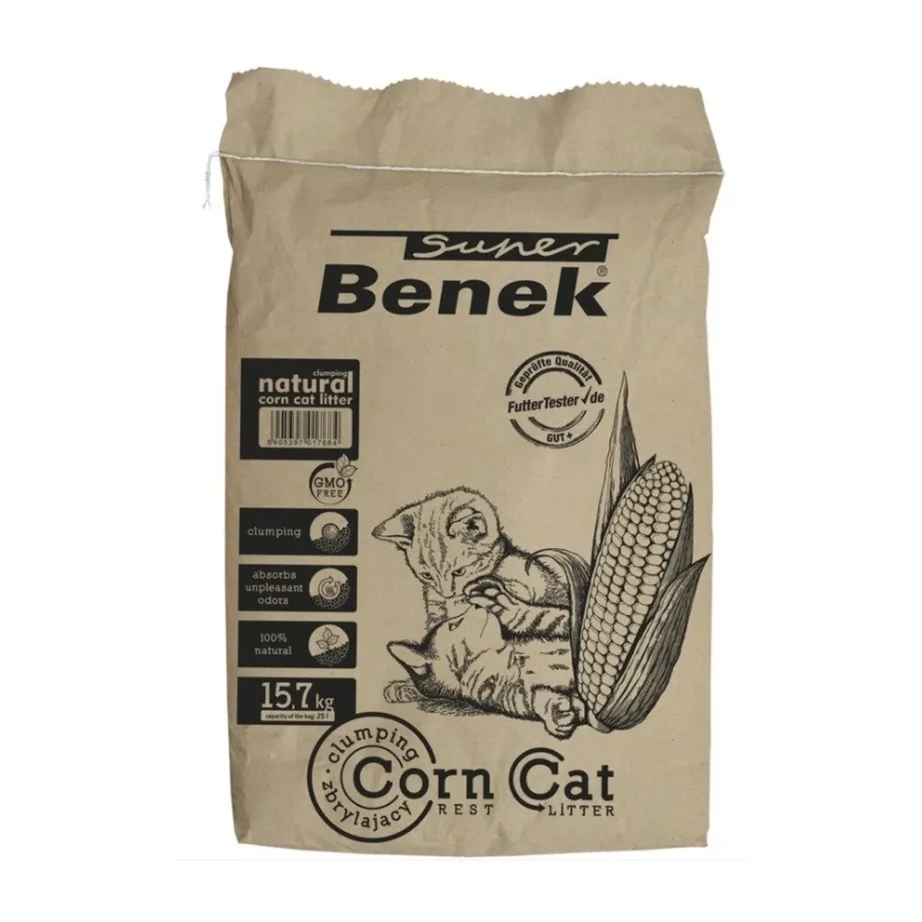 maisist paakuv kassiliiv 25l Certech Super Benek Corn Cat