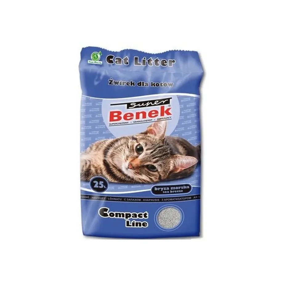 bentoniidist paakuv kassiliiv 25l Super Benek Compact Sea Breeze